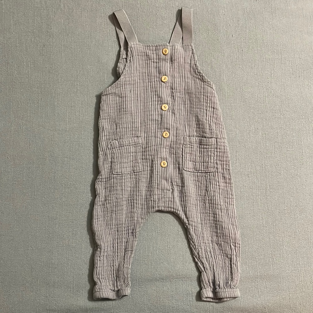 H&M light grey overall